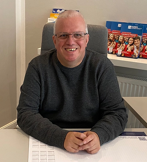 Jürgen, Teammitglied der Fahrschule M&M Hillmann