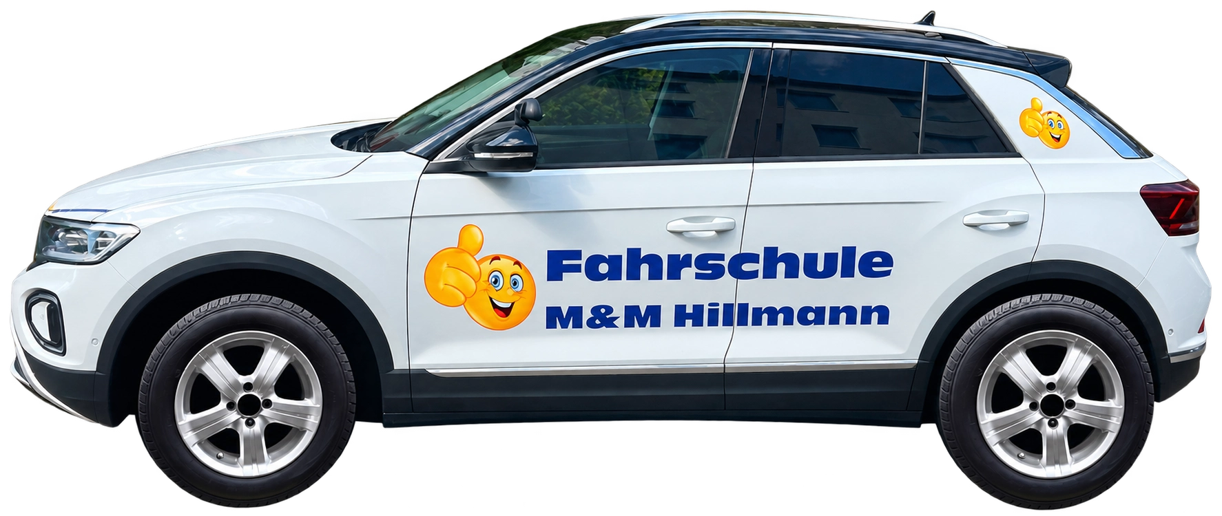 Volkswagen T-Roc Schaltung der Fahrschule M&M Hillmann